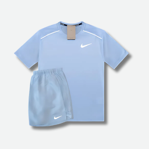 Ensembles Running Bleu Clair